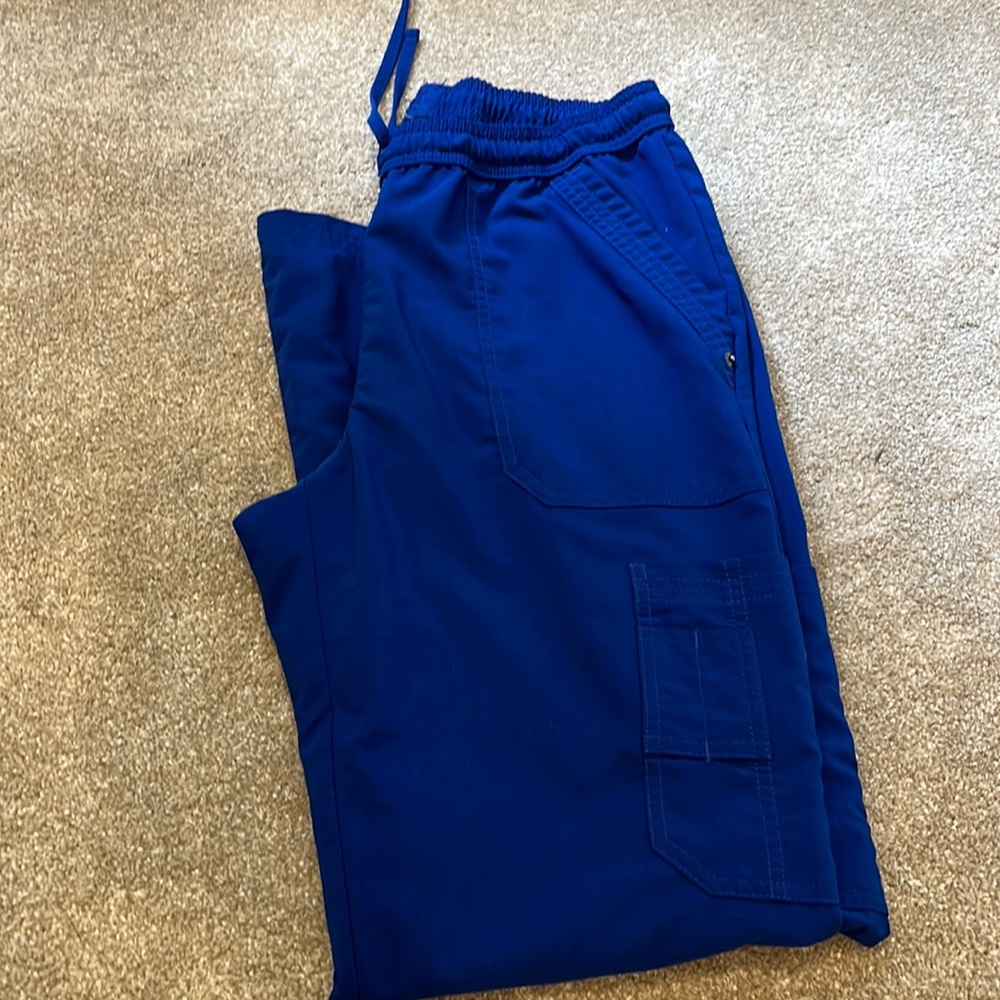 Medium Dickies royal blue scrub pants